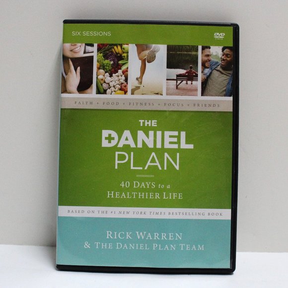 The Daniel Plan 40 Days to a Healthier Life Six Sessions on DVD - Picture 1 of 9